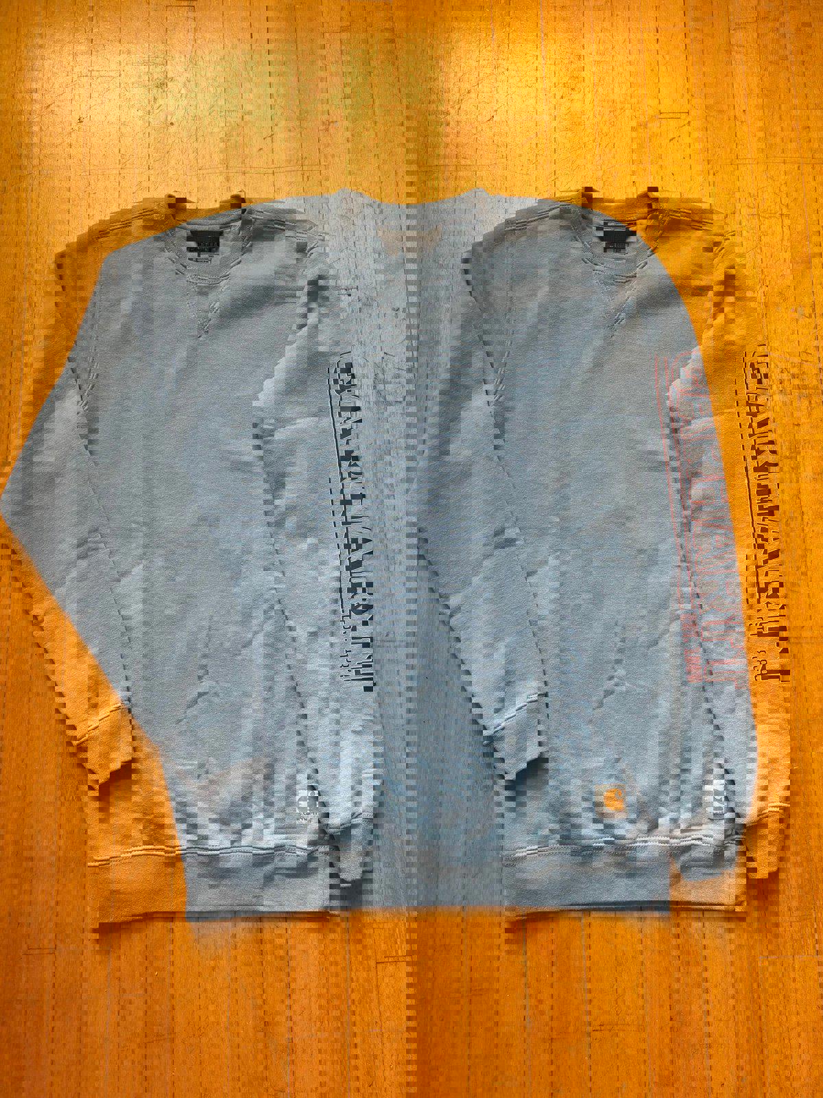 Blue Carhartt Crewneck Sweater