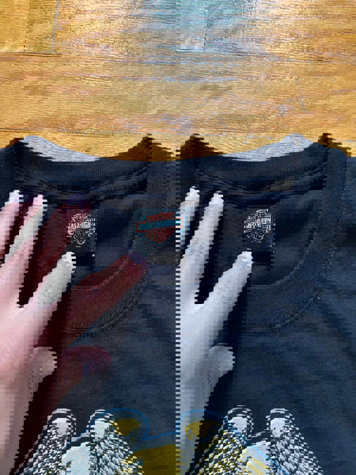 Harley Davidson Firefighter Motorcycle T-Shirt