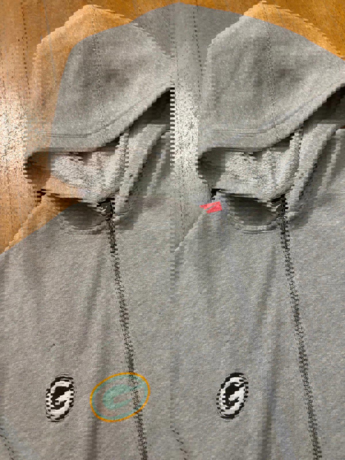 Vintage Nike Green Bay Packers Zip Up Hoodie