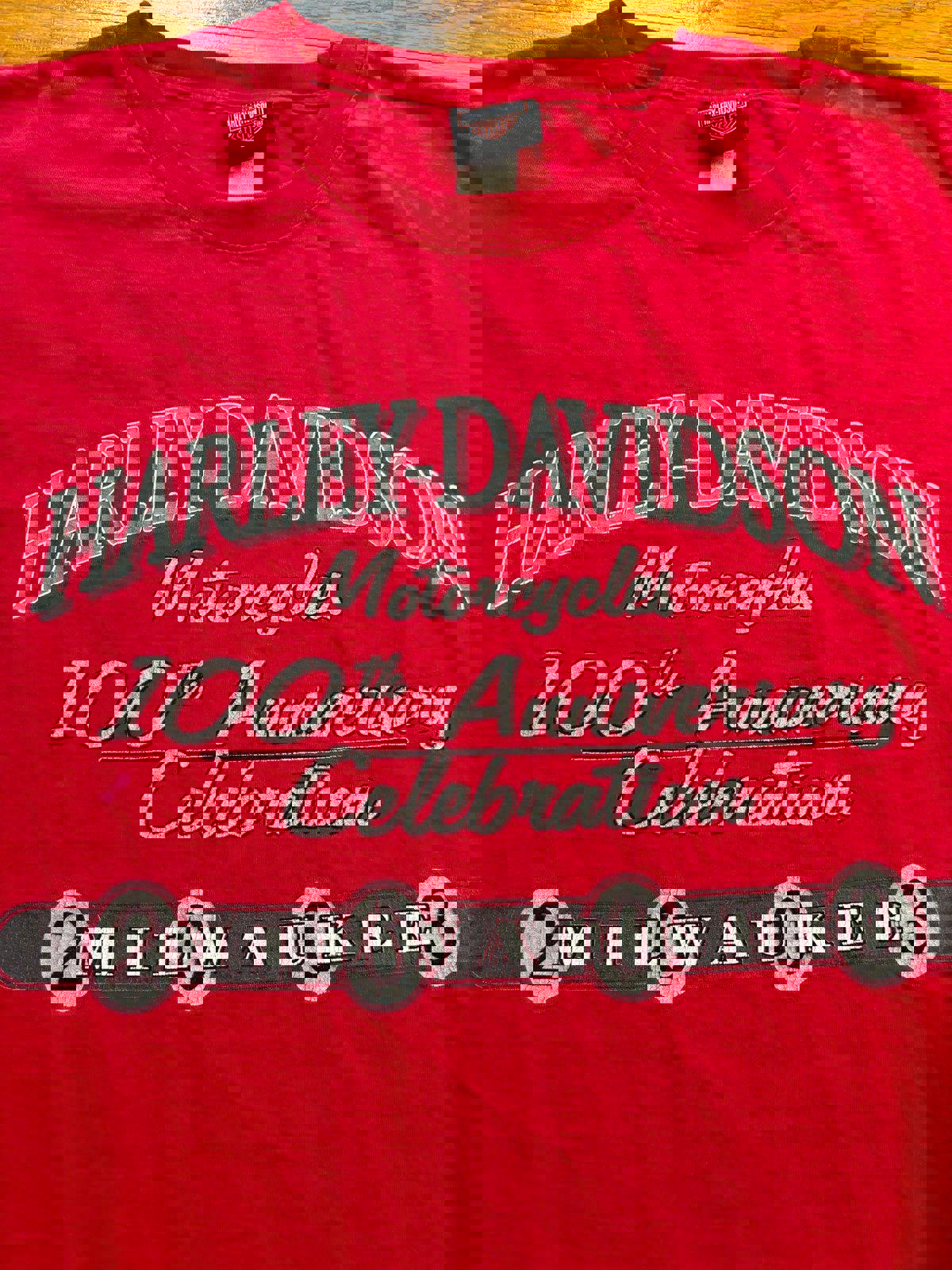 Vintage Harley Davidson Motorcycle Long Sleeve T-Shirt