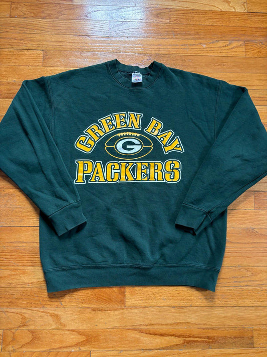 Vintage 90s NFL Green Bay Packer Crewneck Sweater