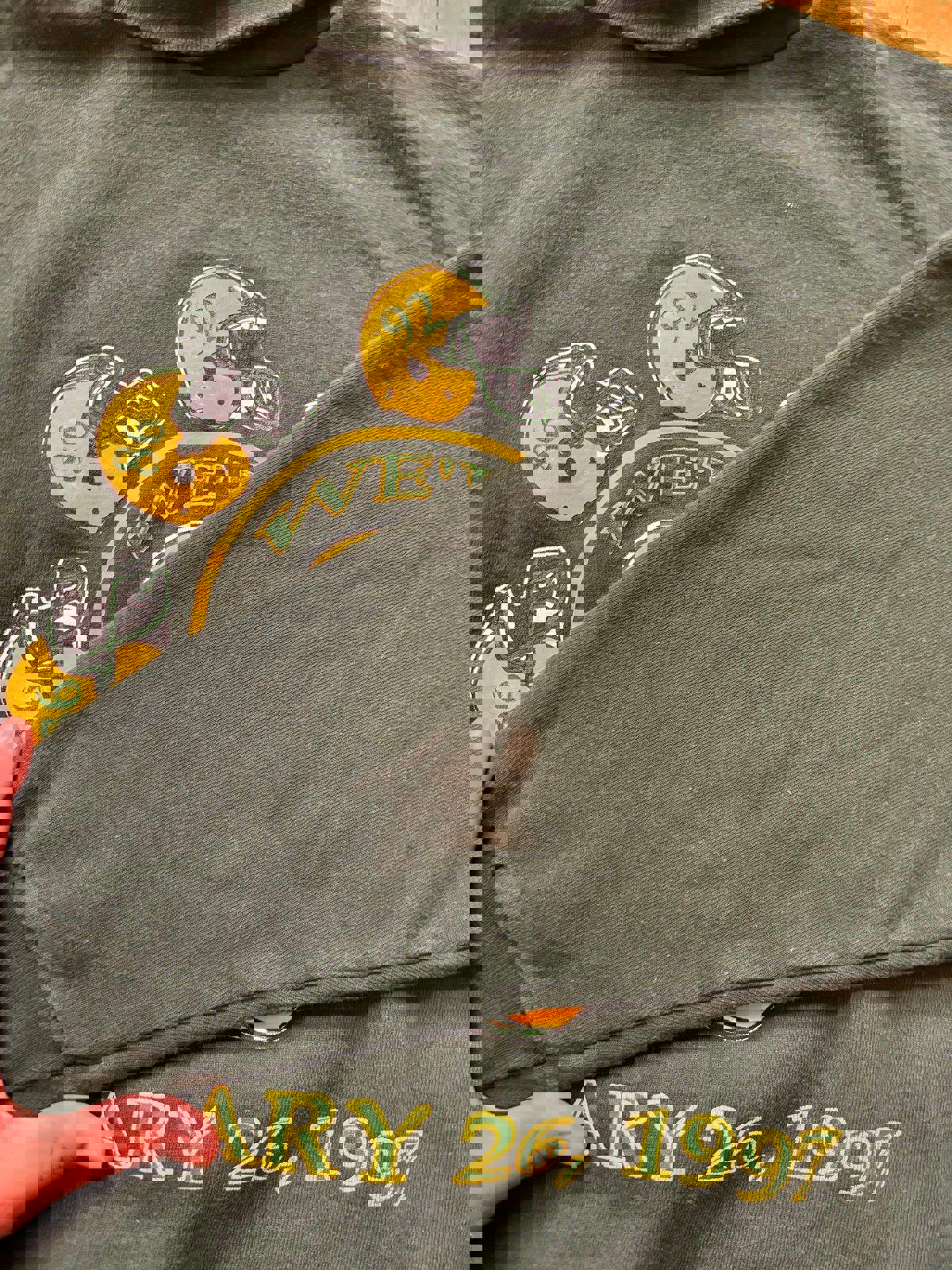 Vintage 90s NFL Green Bay Packers Super Bowl XXXI Champions Crewneck Sweater