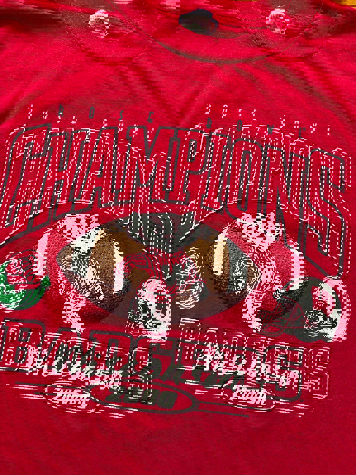 Vintage Wisconsin Badgers Football Rose Bowl Champions T-Shirt