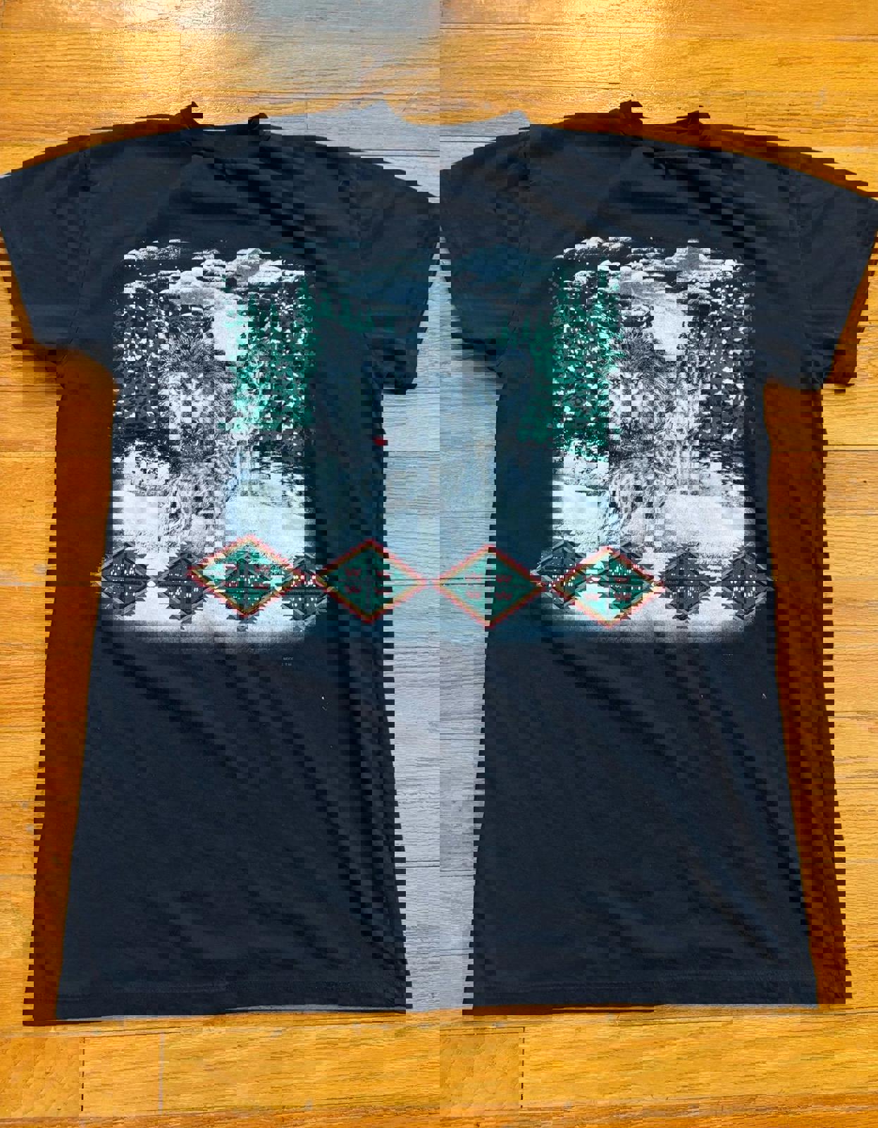 Vintage 90s Nature Wolf T-Shirt