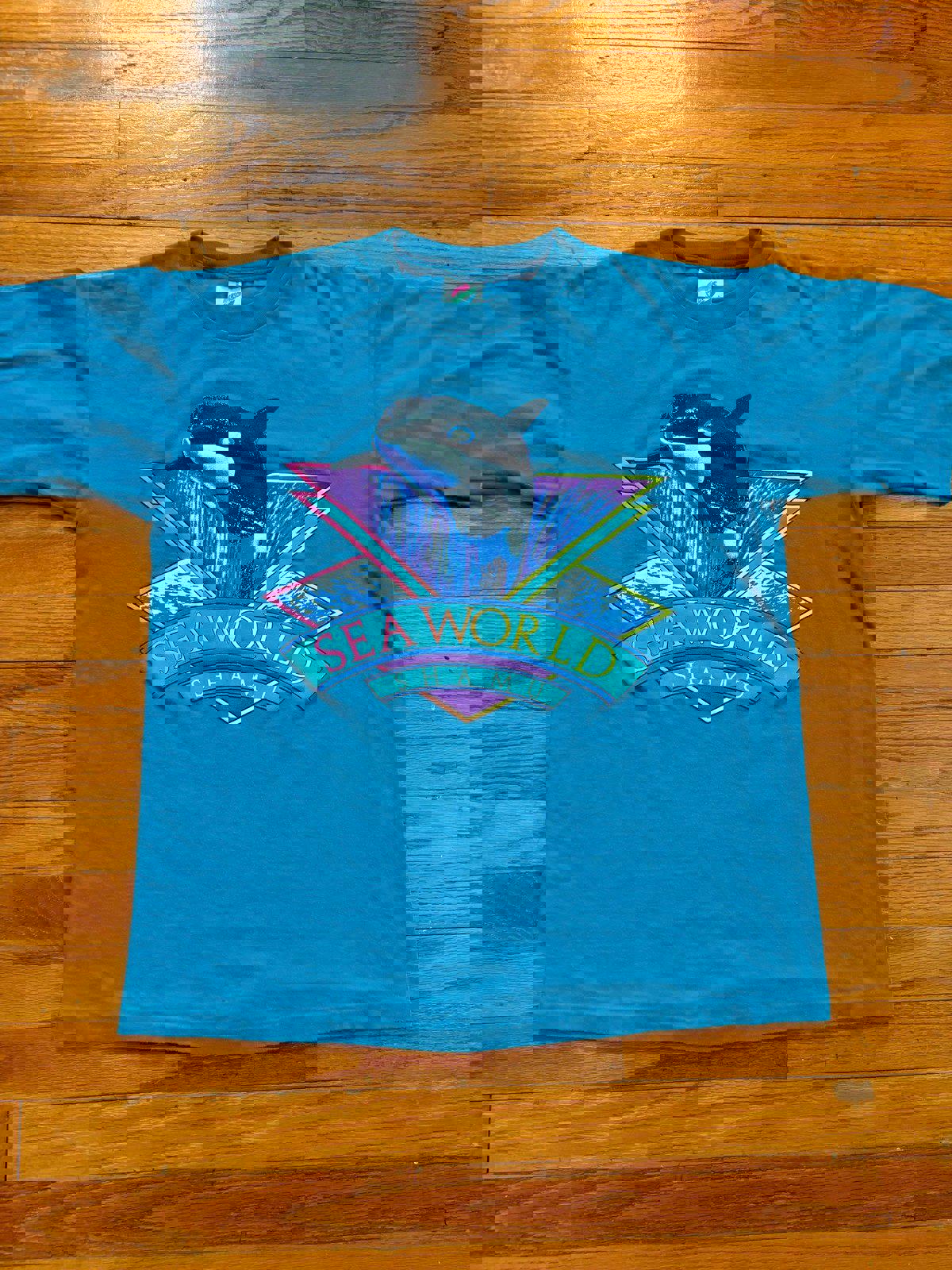 Vintage 90s Sea World Shamo T-Shirt