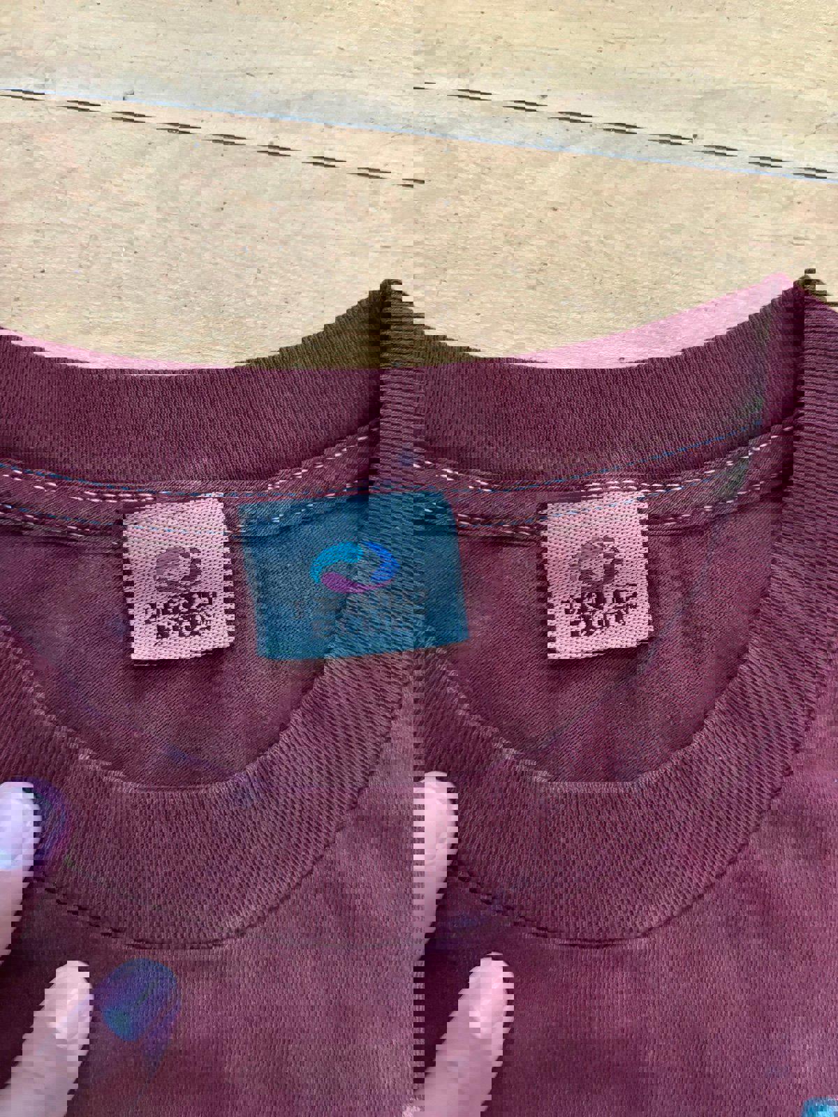 Vintage Liquid Blue Kiss Rock Tie Dye T-Shirt