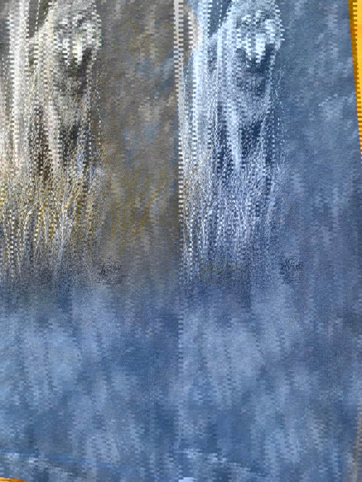 Vintage Nature Wolf The Mountains USA Tie Dye T-Shirt