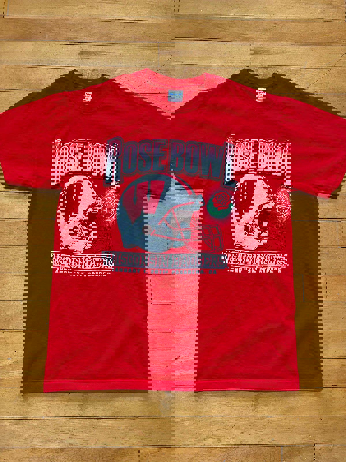 University of Wisconsin Badgers Rose Bowl T-Shirt