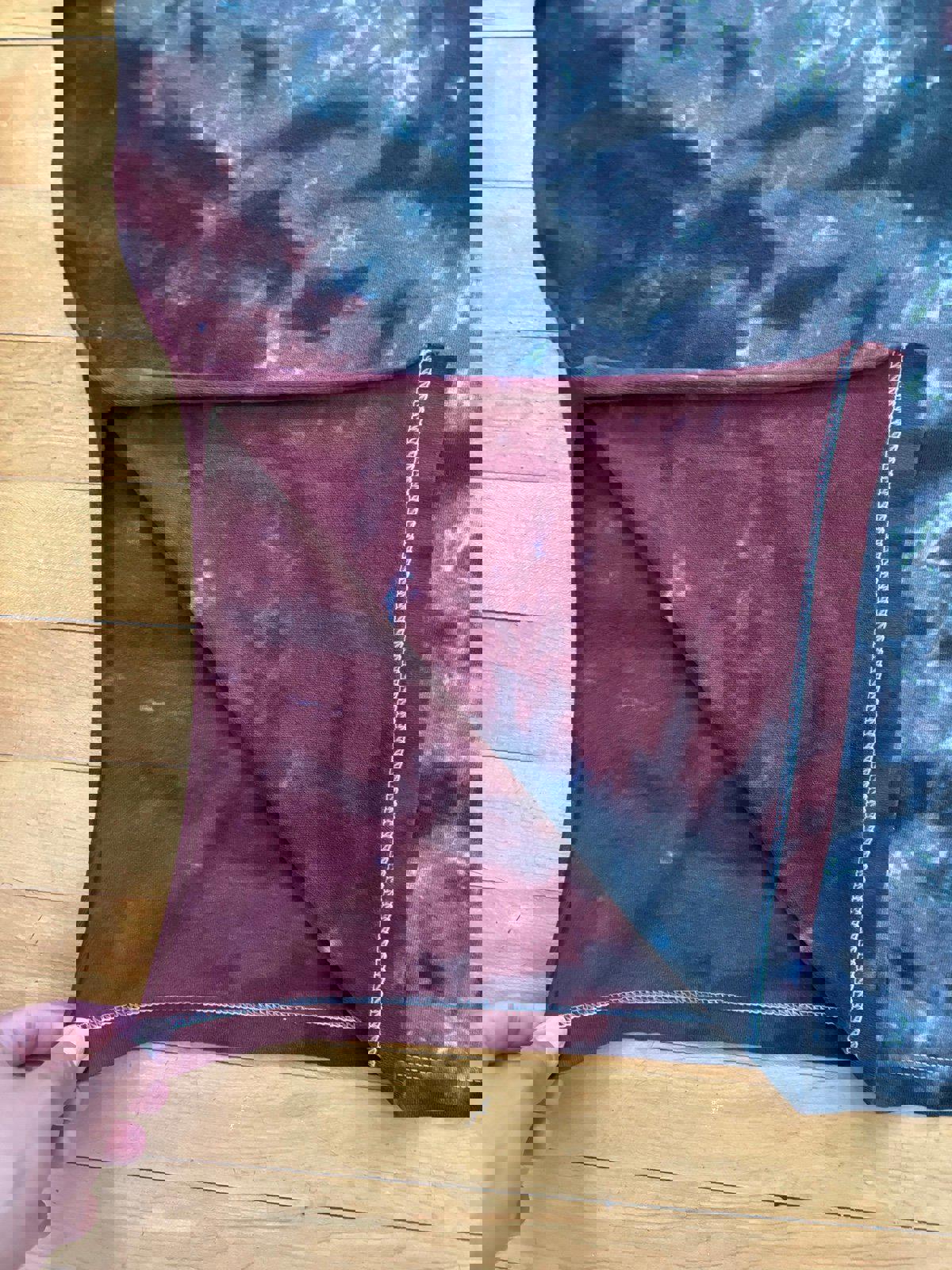 Vintage Liquid Blue Kiss Rock Tie Dye T-Shirt