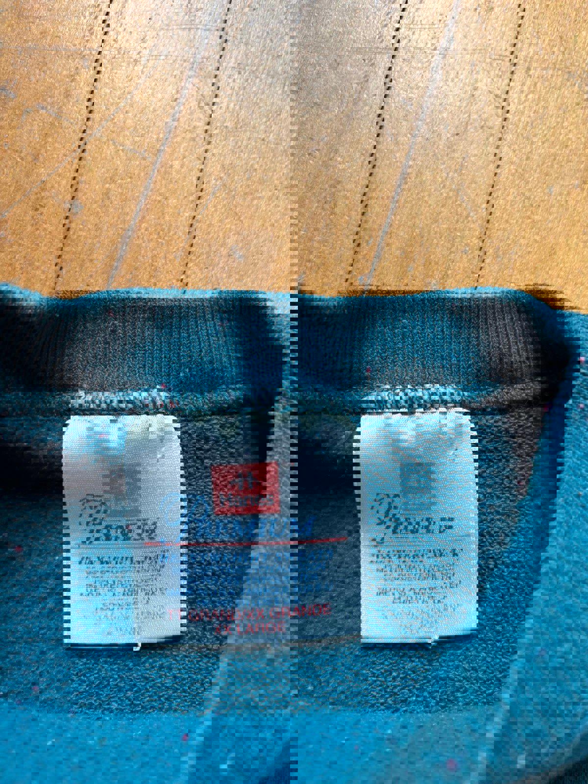 Vintage University of George Town Hoyas Bulldogs Crewneck