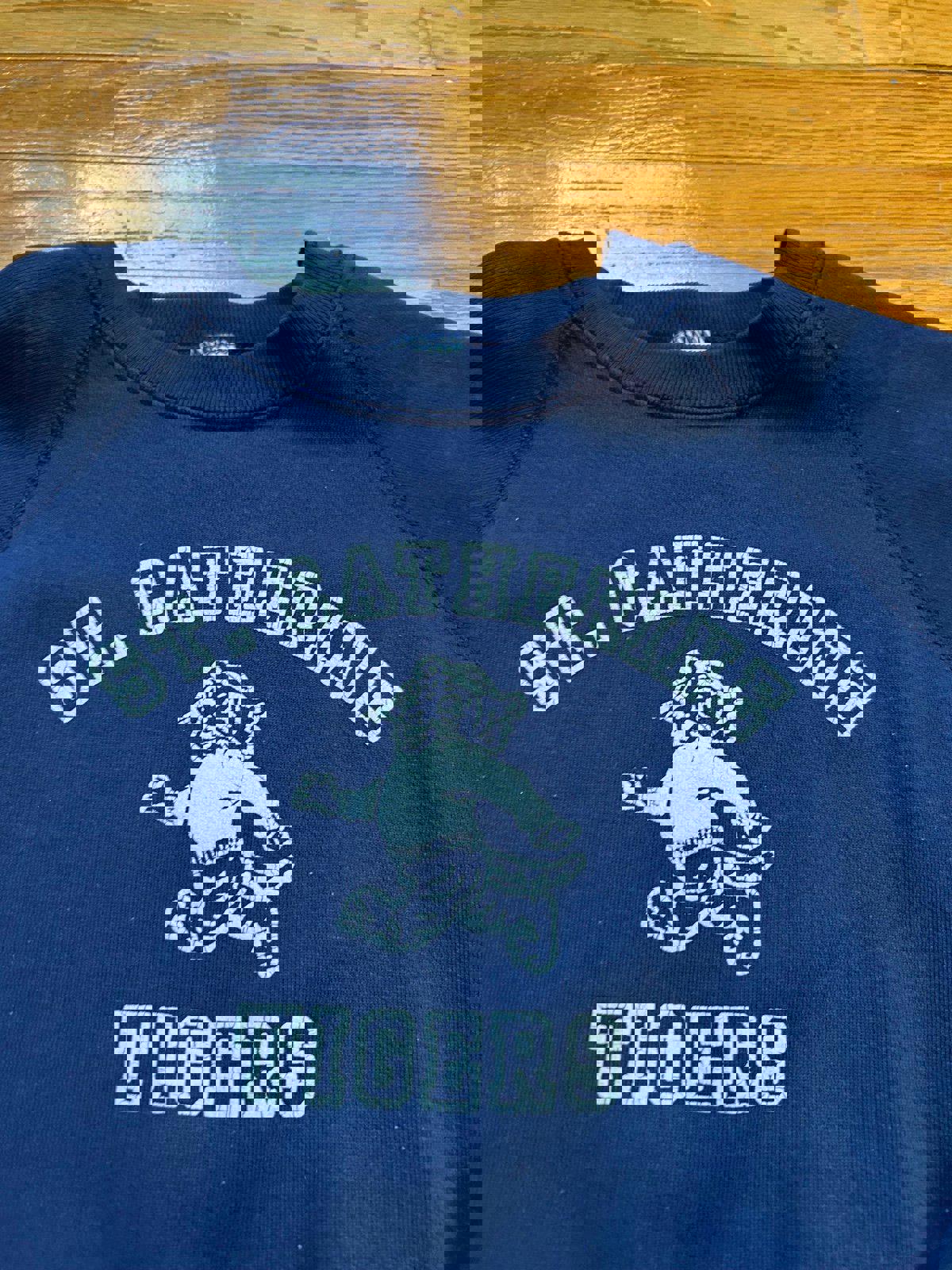 Vintage St. Catherine Tigers Crewneck
