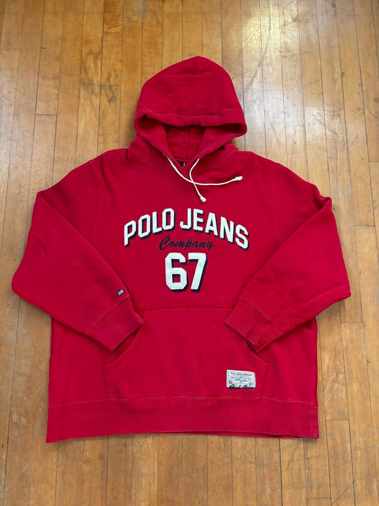 Vintage Polo Jeans Ralph Lauren Hoodie Sweater