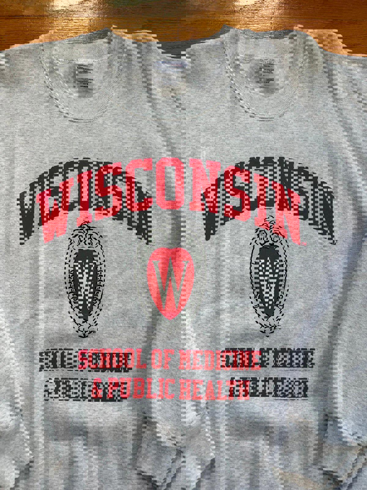 University of Wisconsin Badgers School of Medicine & Public Health Crewneck