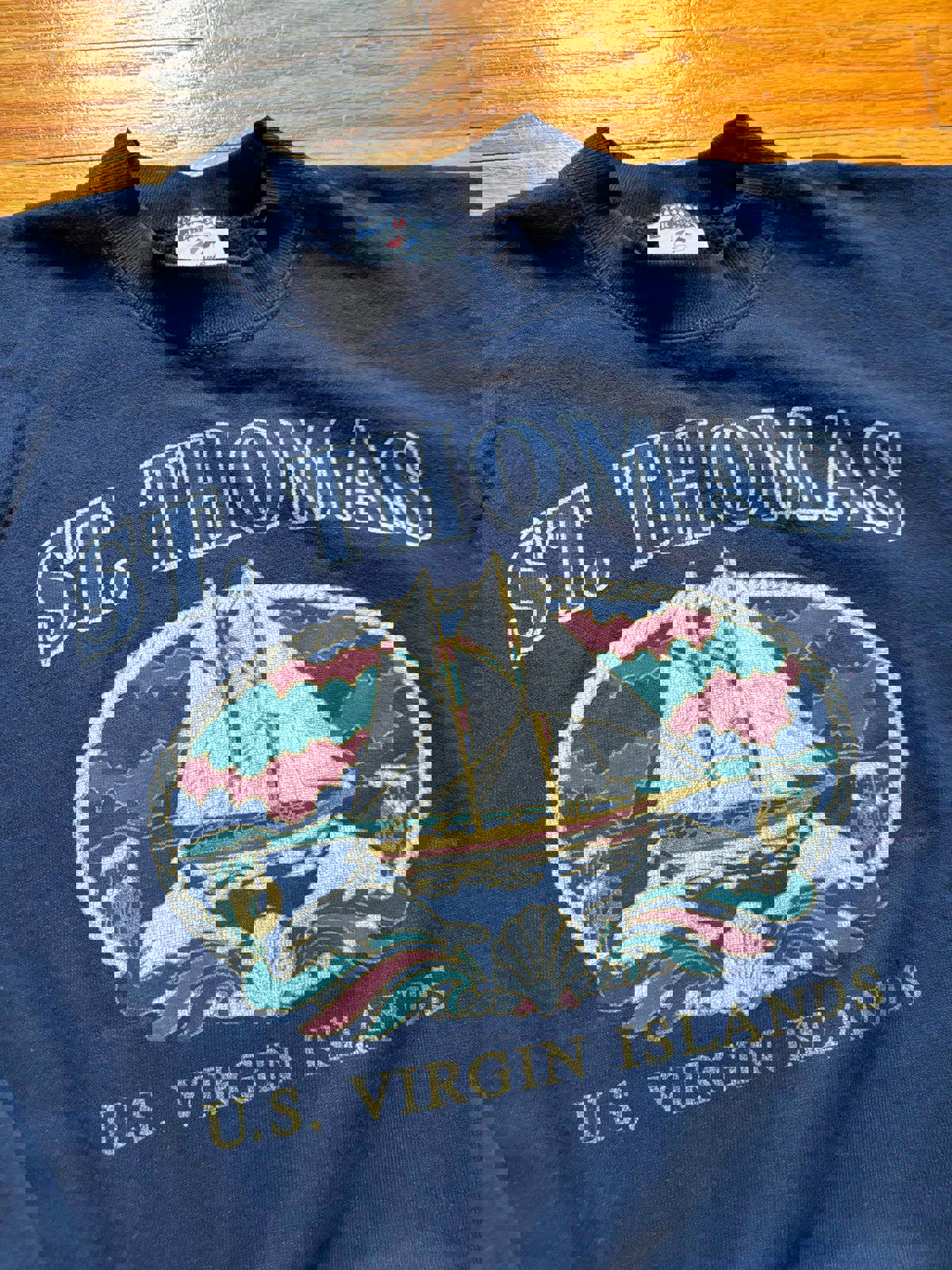 Vintage St. Thomas US Virgin Island Crewneck Sweater