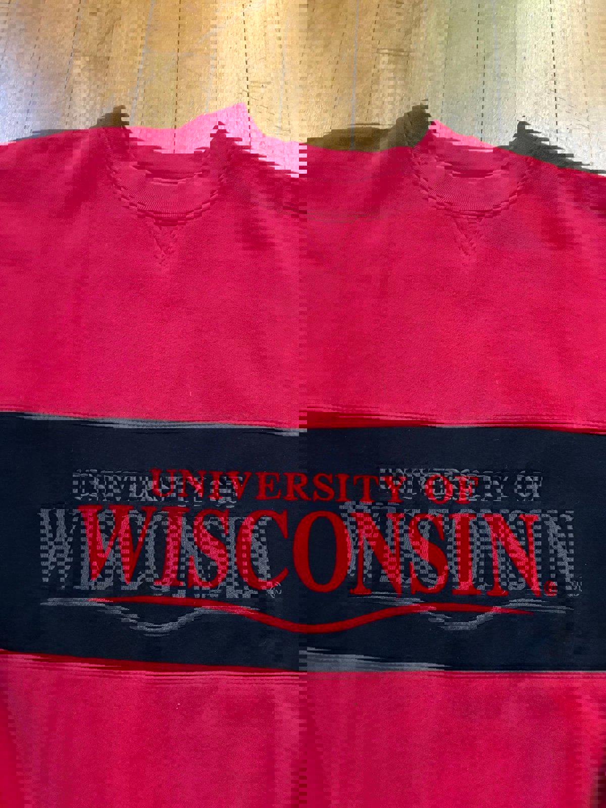 Vintage University of Wisconsin Badgers Crewneck Sweater