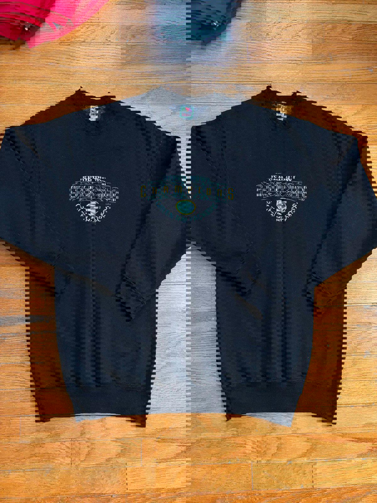 Vintage 90s NFL Green Bay Packer Super Bowl XXXI Champions Crewneck Sweater