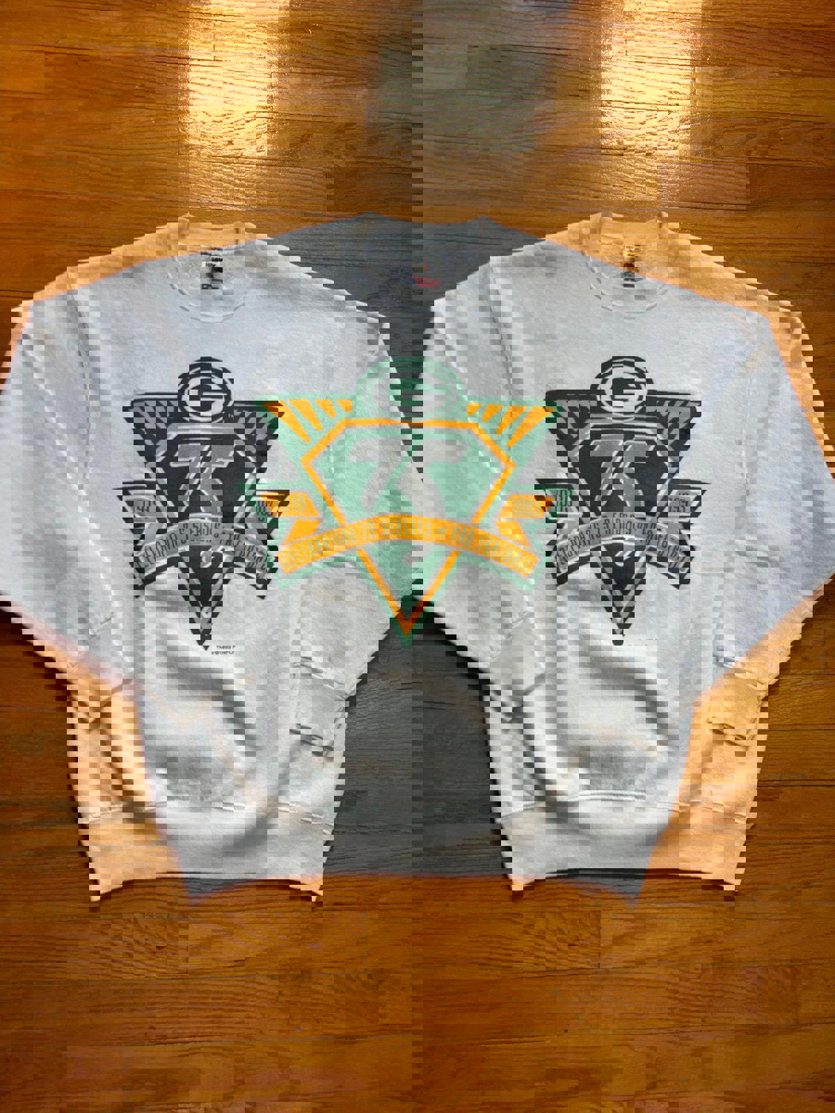 Vintage 90s NFL Green Bay Packers 75th Anniversary Crewneck