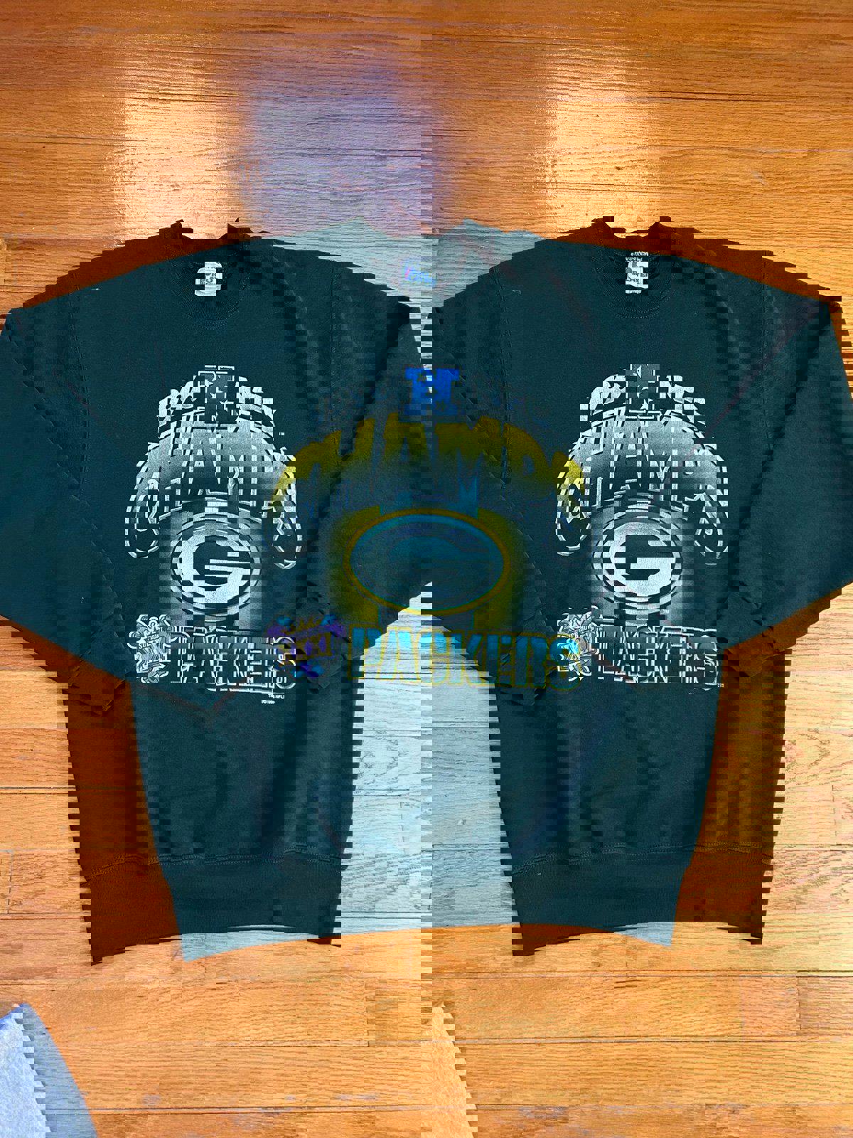 Vintage 90s NFL Green Bay Packer Super Bowl XXXI Champions Crewneck Sweater