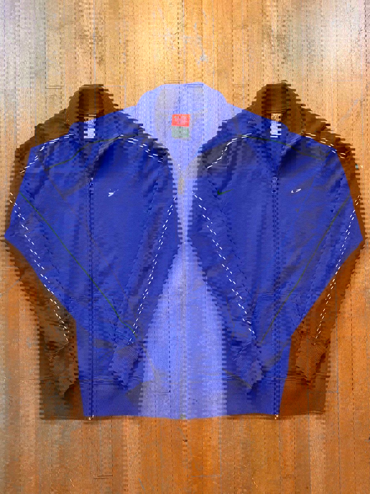 Vintage Nike Swoosh Zip Up Hoodie