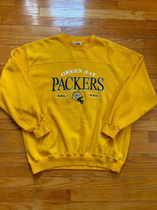 Vintage 90s NFL Green Bay Packer Crewneck Sweater