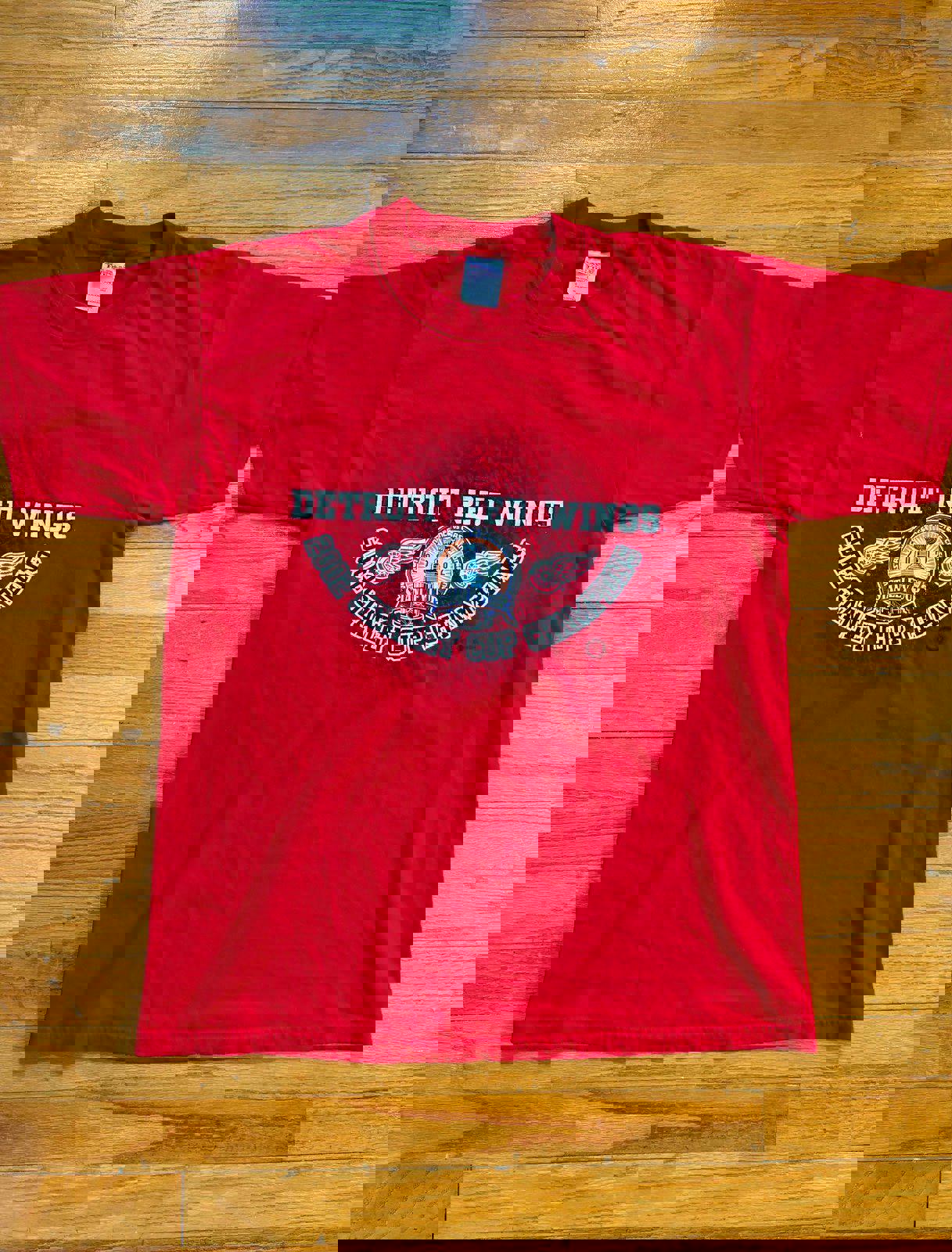 Vintage NHL Detroit Red Wings Stanley Cup Champions T-Shirt