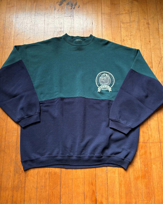 Vintage University of George Town Hoyas Bulldogs Crewneck