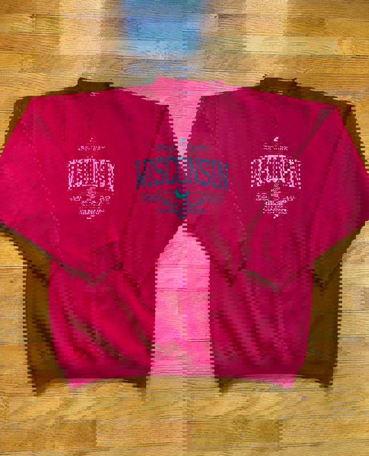 Vintage University of Wisconsin Badgers Rose Bowl Crewneck Sweater