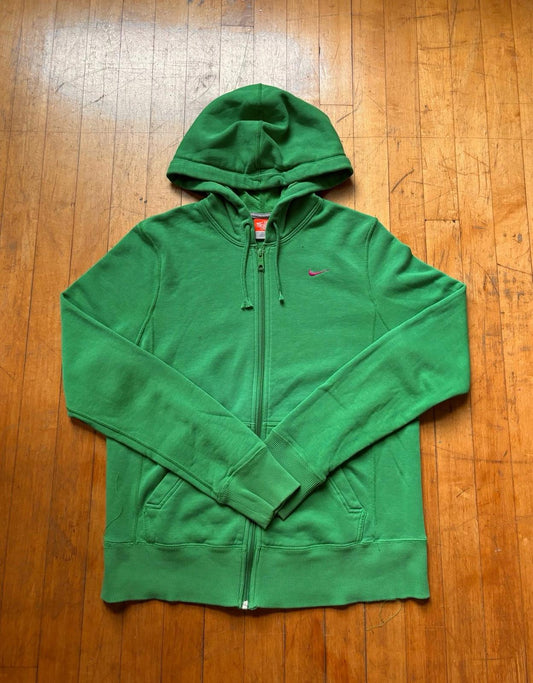 Vintage Nike Swoosh Zip Up Hoodie