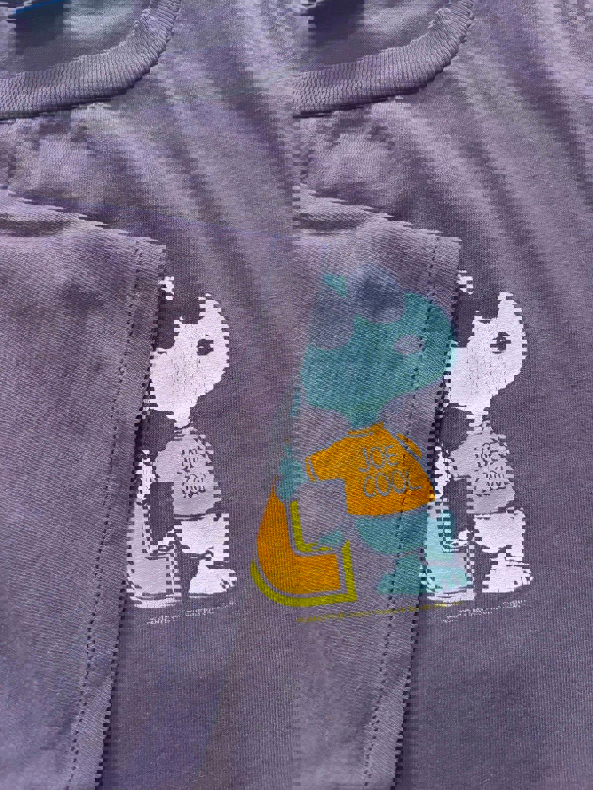 Vintage 90s Joe Cool Snoopy "Stay Cool" Changes T-Shirt