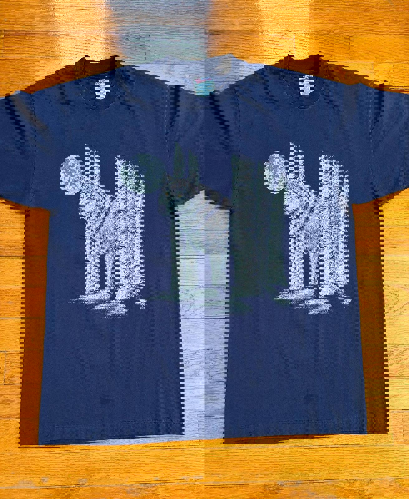 Vintage Nature Wolves Wolf Mountains T-Shirt