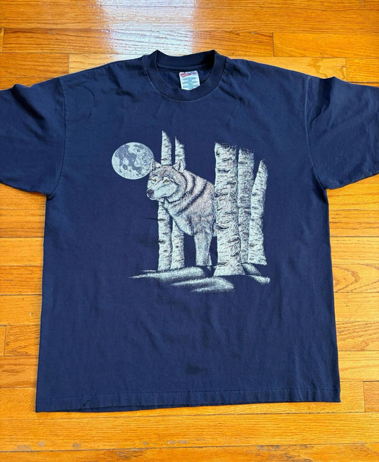 Vintage Nature Wolves Wolf Mountains T-Shirt