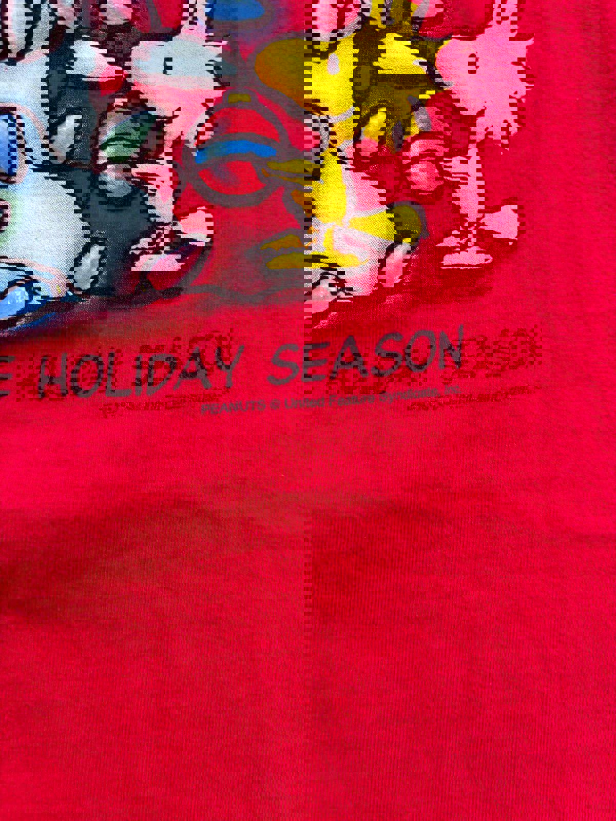 Vintage Peanuts Snoopy Christmas T-Shirt