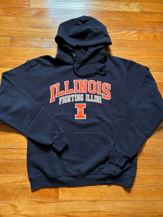 Vintage Champion University of Illinois Fighting Illini Hoodie