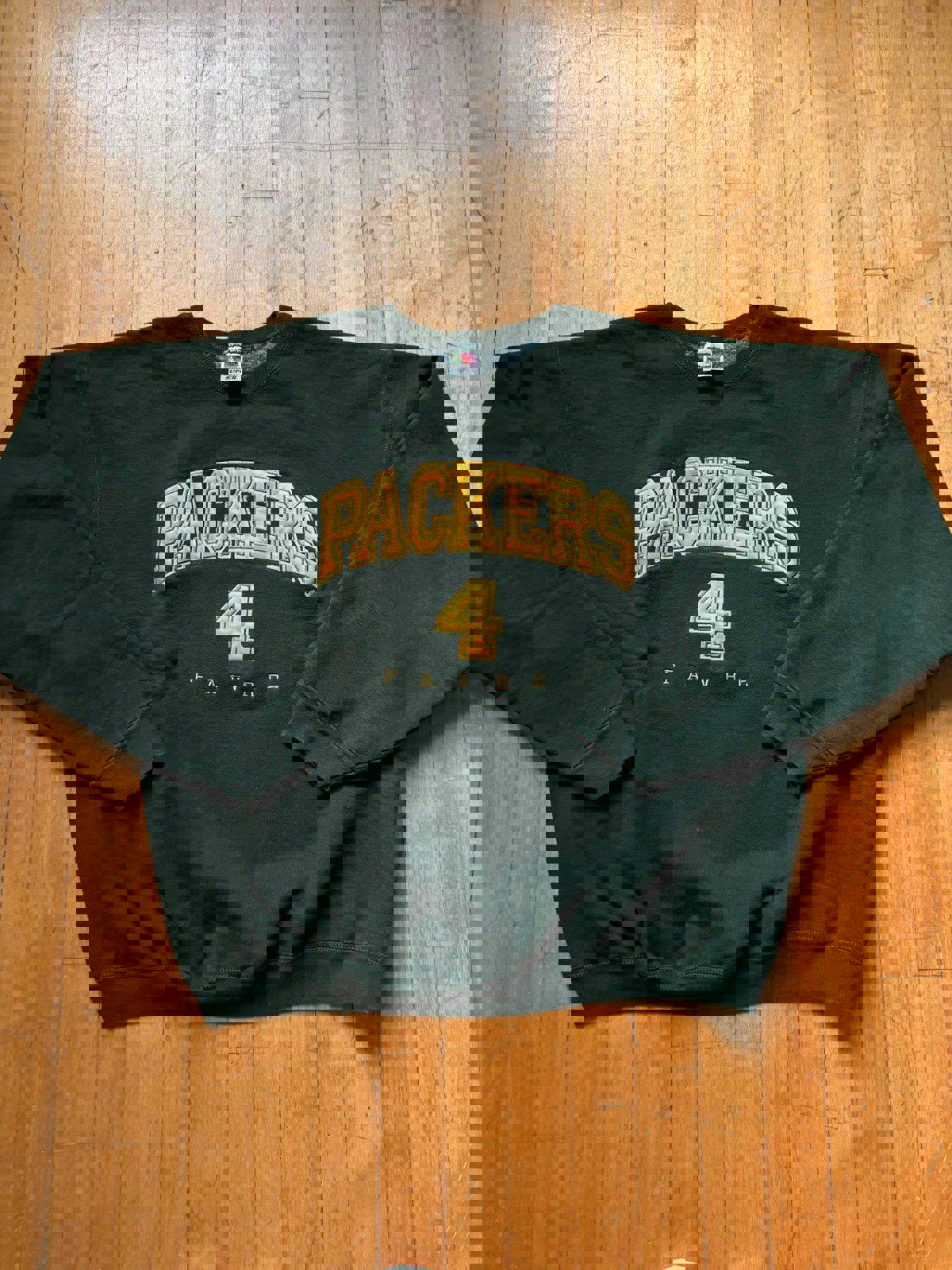 Vintage 90s NFL Green Bay Packers Brett Farve Crewneck Sweater