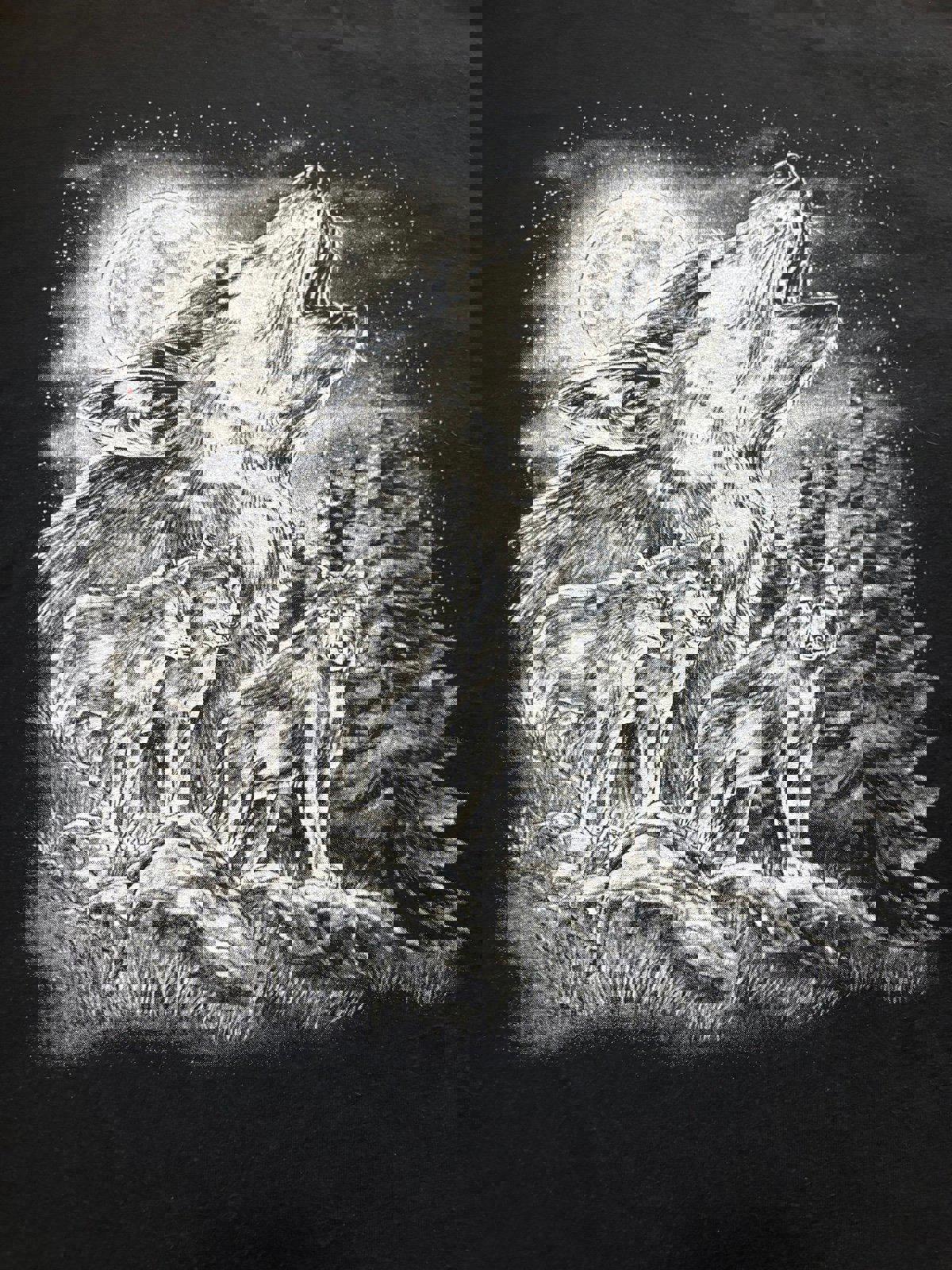 Vintage 90s Nature Wolf T-Shirt