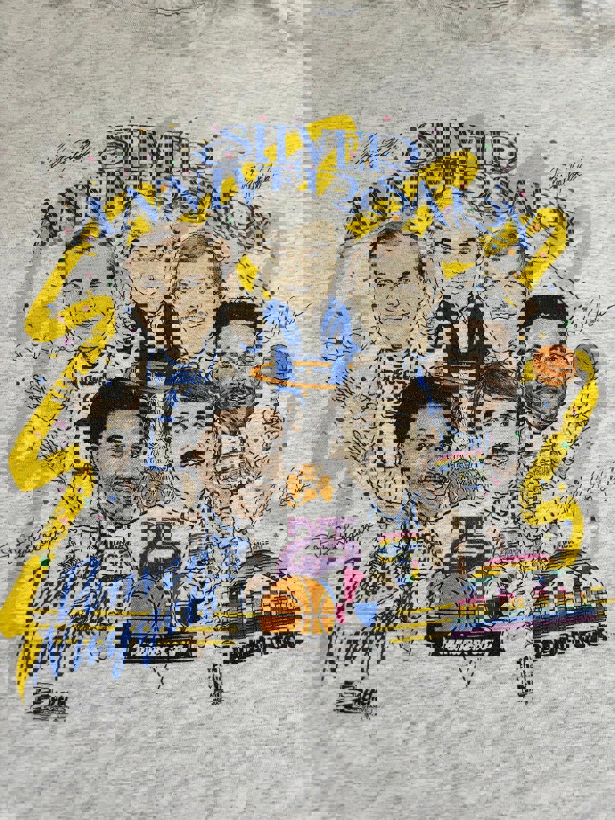 Vintage Denver Nuggets 1992 25th Anniversary Salem Sportswear T-Shirt