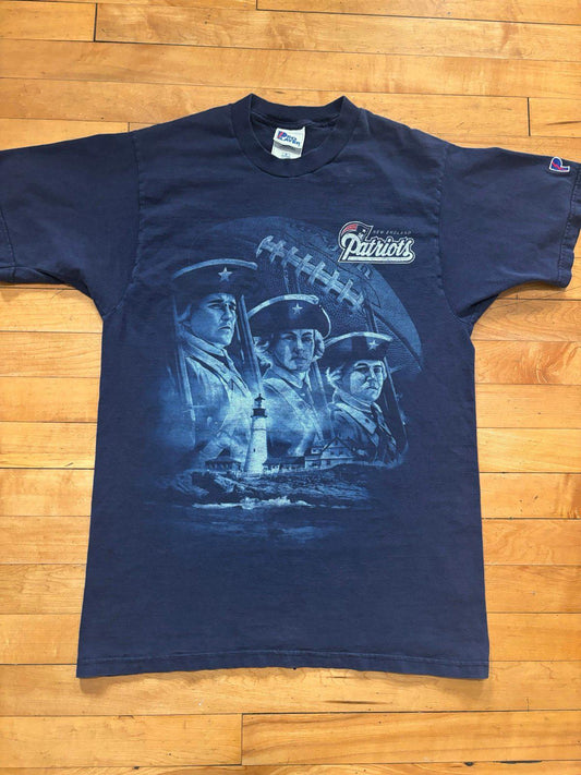 Vintage 90s NFL Pro Player New England Patriots T-Shirt