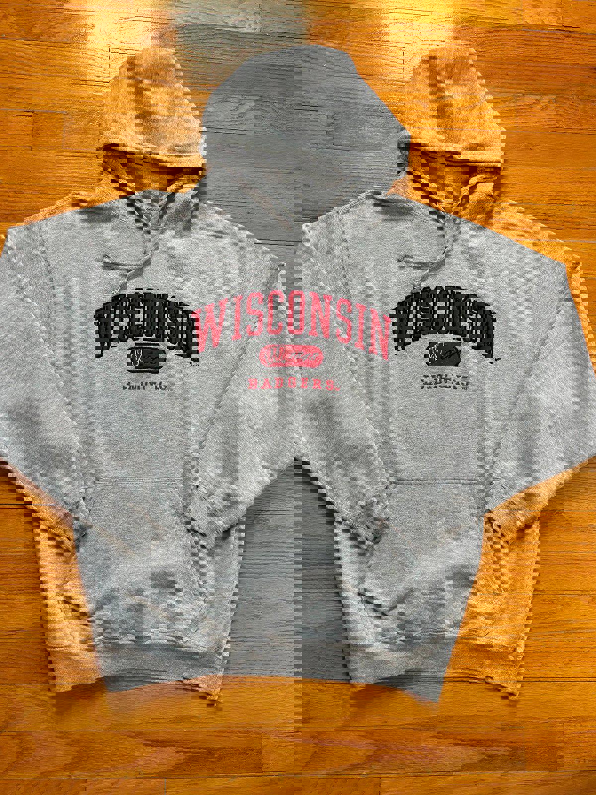 Vintage University of Wisconsin Badgers Hoodie Sweater