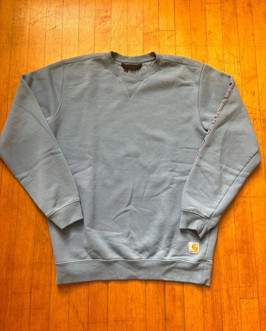 Blue Carhartt Crewneck Sweater