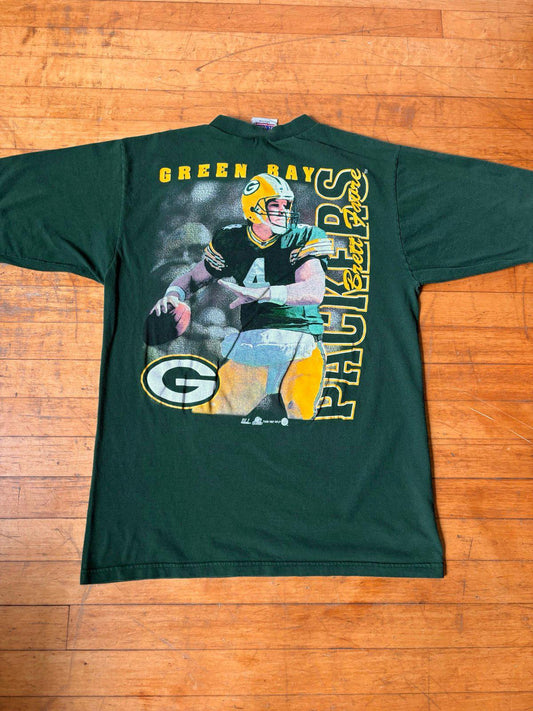 Vintage 90s NFL Brett Farve Green Bay Packers T-Shirt