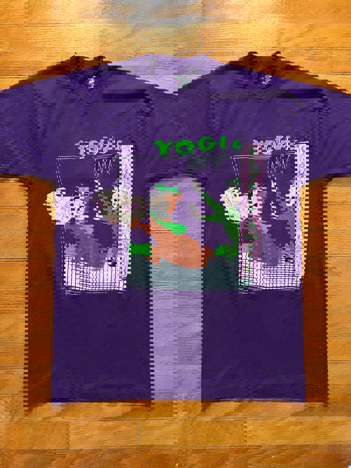 Vintage 90s Yogi Bear Jelly Stone T-Shirt