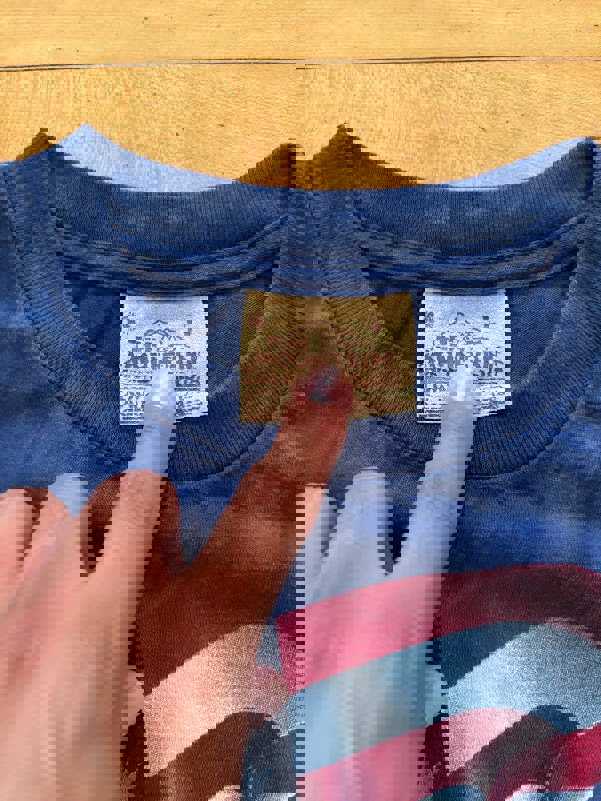 Vintage Nature Wolf The Mountains USA Tie Dye T-Shirt