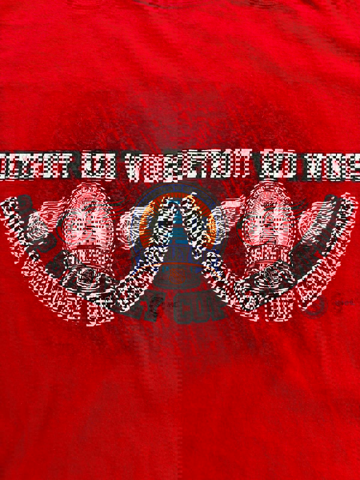 Vintage NHL Detroit Red Wings Stanley Cup Champions T-Shirt